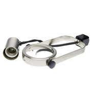 TK343 PAR30 BRUSH NICKEL GIMBAL RING  3 Light - PAR30 - Gimbal Ring Track Kit - 4 foot Track - Brushed Nickel