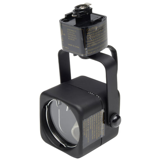 TK346 3LT TRACK KIT LINE VOLT. SQ.BK  3 Light - MR16 - Square Track Kit - 4 foot Track - Line Voltage - Black