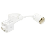 TK355 3LT TRK KIT GMBAL RNG.MR16 WHT  3 Light - MR16 - Gimbal Ring Track Kit - 4 foot Track - Line Voltage - White