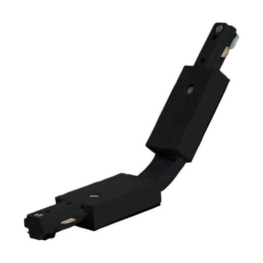 TP168 BLACK FLEXIBLE L CONNECTOR  Flexible Connector - Black Finish