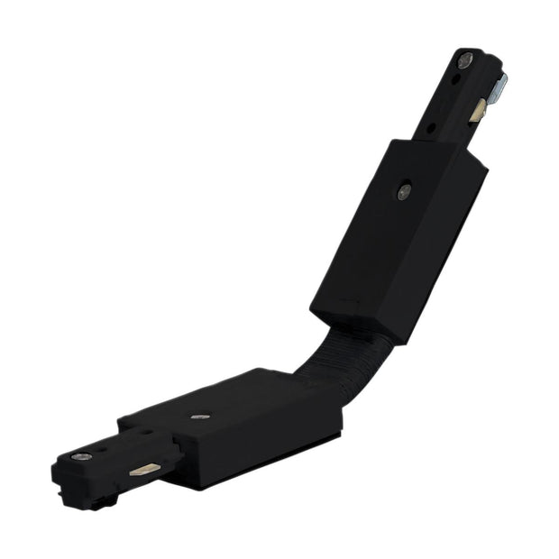 TP168 BLACK FLEXIBLE L CONNECTOR  Flexible Connector - Black Finish