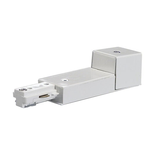 TP169 WHITE CONDUIT CONNECTOR  Conduit Live End - White Finish - Carded