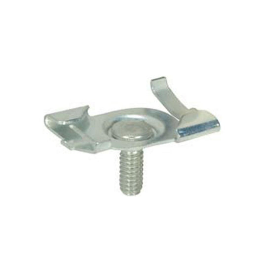 TP185 T BAR TRACK CLIP 4 PCS PER BAG  Drop Ceiling T-Bar Track Clips; For Attaching Track Lighting To Drop Ceilings; 4 Pc.