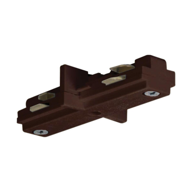 TP205 MINI STRAIGHT CONNECTOR BRWN  Mini Straight Connector - Brown Finish