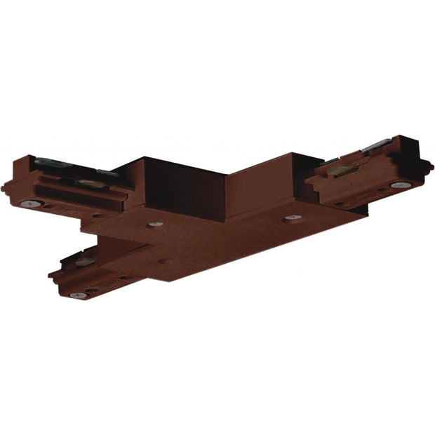 TP207 T CONNECTOR BROWN  T - Connector- Brown Finish