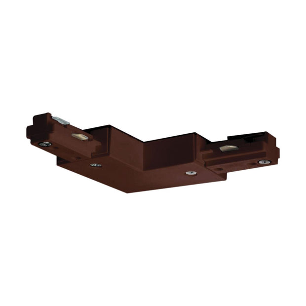 TP208 L CONNECTOR BROWN  L - Connector- Brown Finish