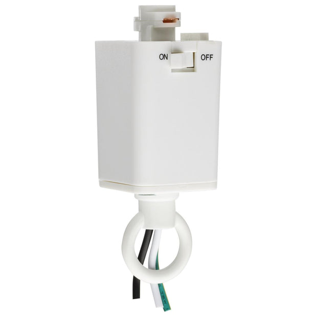 TP215 PENDANT LOOP TRACK ADAPTER-WH  Pendant Loop Track Adapter - White