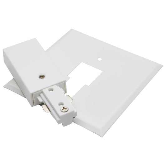 TP218 EXT FEED (REV POL) W/CANOPY-WH  Canopy Power Feed; Reverse Polarity; White finish