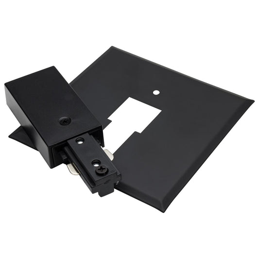 TP219 EXT FEED (REV POL) W/CANOPY-BK  Canopy Power Feed; Reverse Polarity; Black finish