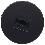 TP247 SINGLE MONOPOINT ADAPTER ROUND  Single Monopoint Adapter; Round; Black Finish