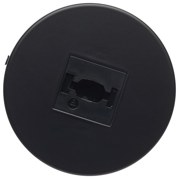 TP247 SINGLE MONOPOINT ADAPTER ROUND  Single Monopoint Adapter; Round; Black Finish