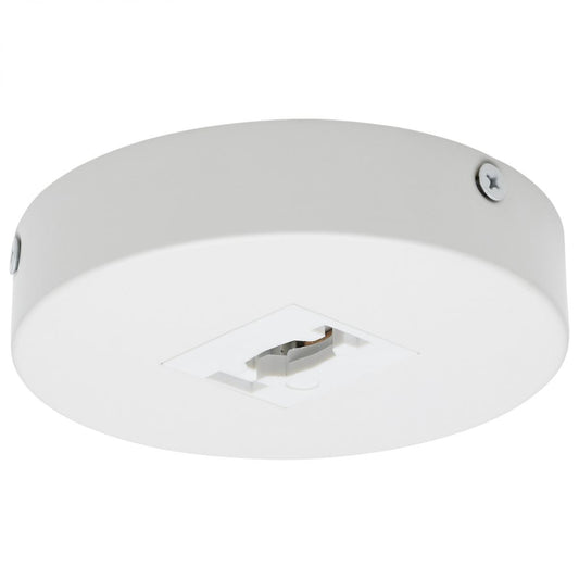 TP248 SINGLE MONOPOINT ADAPTER ROUND  Single Monopoint Adapter; Round; White Finish