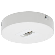 TP248 SINGLE MONOPOINT ADAPTER ROUND  Single Monopoint Adapter; Round; White Finish