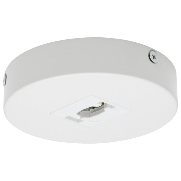 TP248 SINGLE MONOPOINT ADAPTER ROUND  Single Monopoint Adapter; Round; White Finish