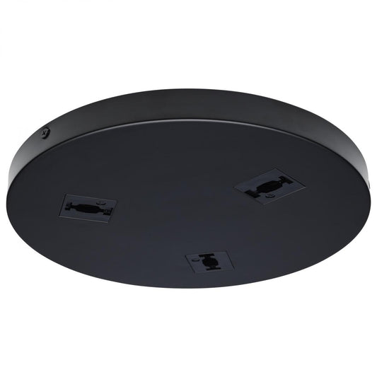 TP249 TRIPLE MONOPOINT ADAPTER ROUND  Triple Monopoint Adapter; Round; Black Finish