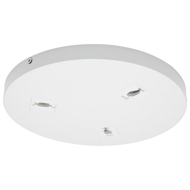 TP250 TRIPLE MONOPOINT ADAPTER ROUND  Triple Monopoint Adapter; Round; White Finish