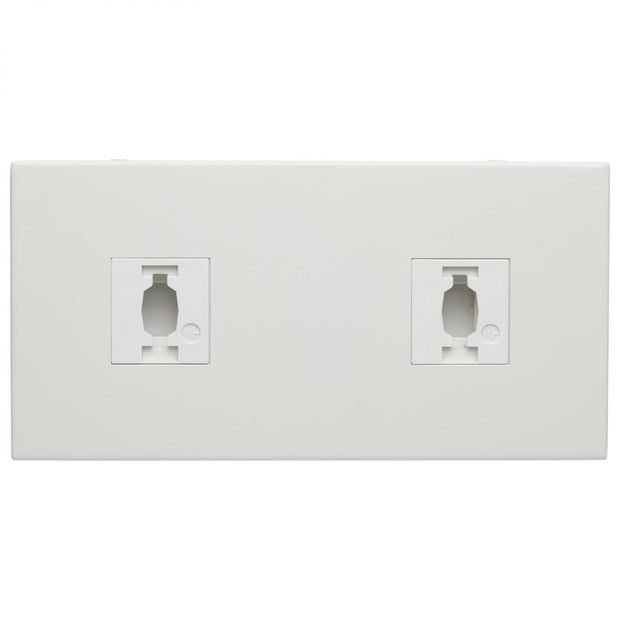 TP254 TRIPLE MONOPOINT ADAPTER RECT  Triple Monopoint Adapter; Rectangular; White Finish