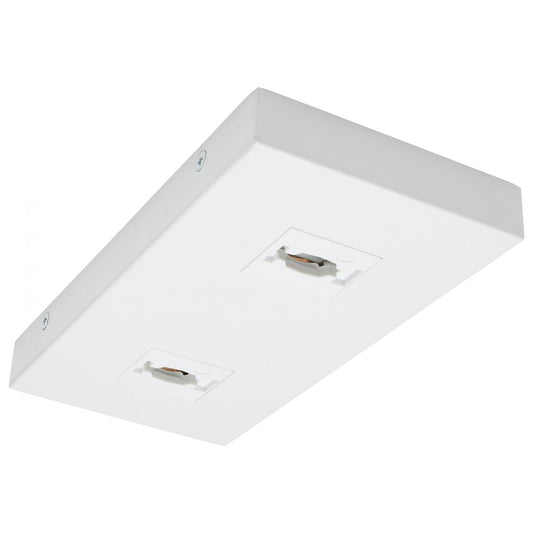 TP254 TRIPLE MONOPOINT ADAPTER RECT  Triple Monopoint Adapter; Rectangular; White Finish