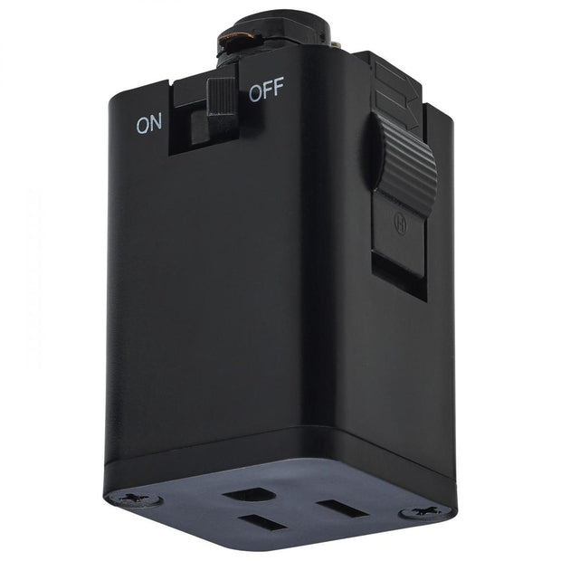 TP257 OUTLET TRACK ADAPTER  Outlet Track Adapter; Brown Finish