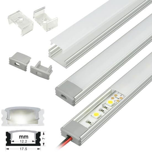Daybrite Flat Jewelry Showcase LED Lighting (Custom Made Per Linear Ft)